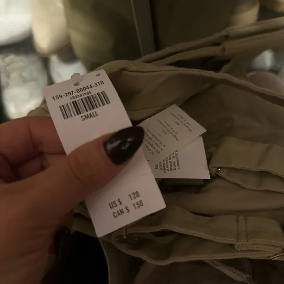 NWT Abercrombie & Fitch Chino Jumpsuit - Picture 3 of 4